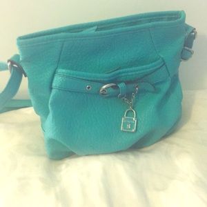 Blue/teal purse